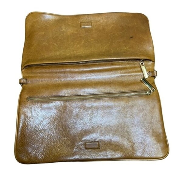 Tory‎ Burch Bombe Reva Clutch in Brown - Picture 3 of 10